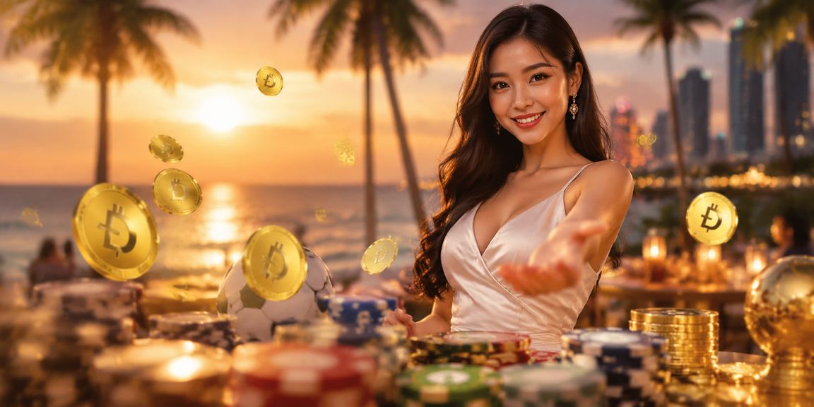 Người dùng tại Phú Quốc đặt cược thể thao trên điện thoại bên bờ biển xanh mát